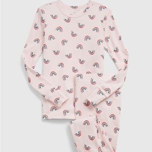 Kids 100% Organic Cotton Rainbow Graphic PJ Set